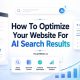 How to Optimize Your Website for AI Search Results